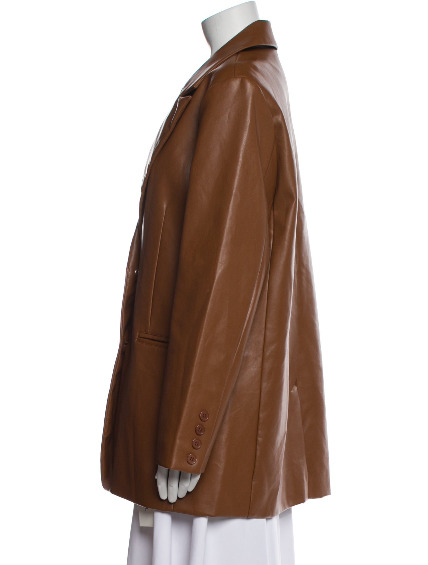 Rebecca Minkoff Faux Leather Blazer