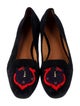 Rebecca Minkoff Suede Graphic Print Loafers