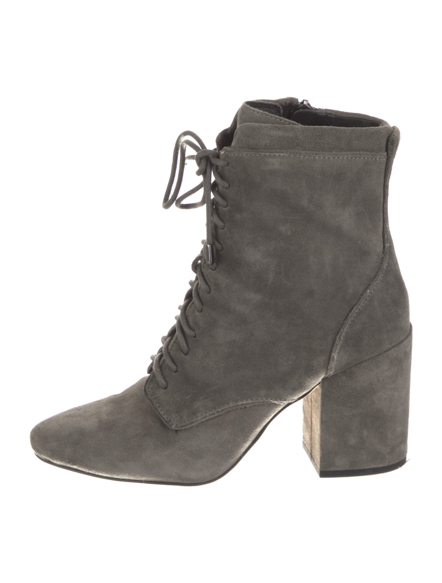 Rebecca Minkoff Suede Lace-Up Boots