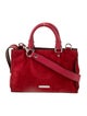 Rebecca Minkoff Suede Top Handle Bag