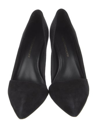 Rebecca Minkoff Suede D'Orsay Pumps