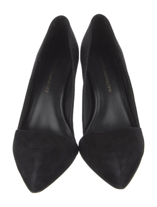 Rebecca Minkoff Suede D'Orsay Pumps