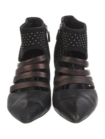 Rebecca Minkoff Leather Polka Dot Print Boots