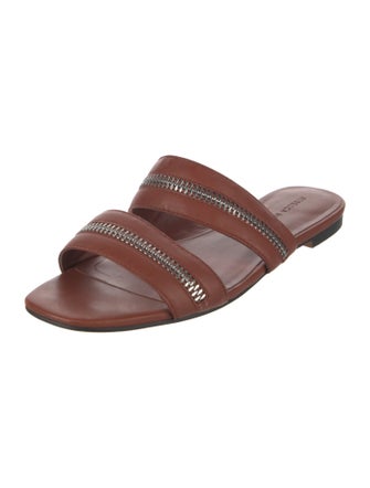 Rebecca Minkoff Leather Slides