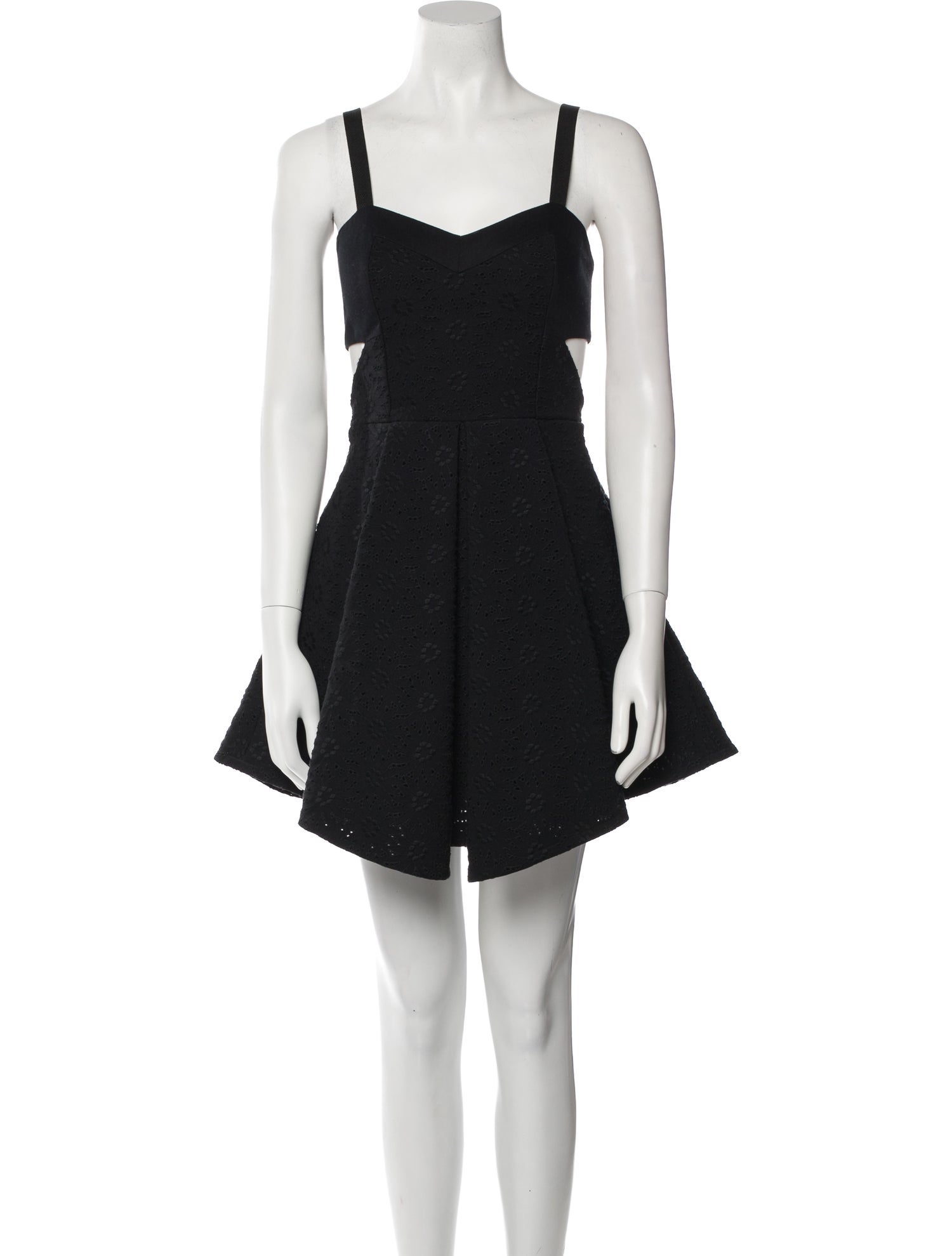 Rebecca Minkoff Square Neckline Mini Dress