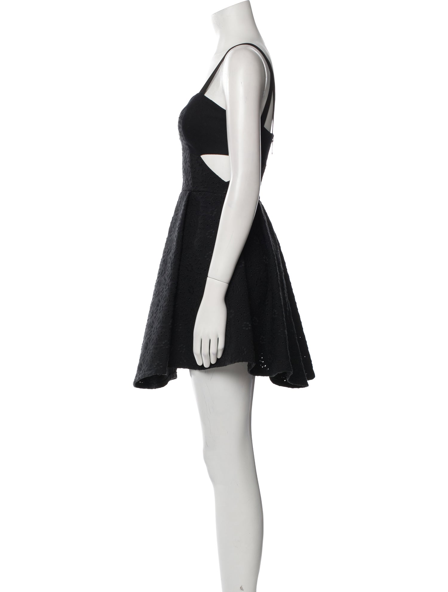 Rebecca Minkoff Square Neckline Mini Dress
