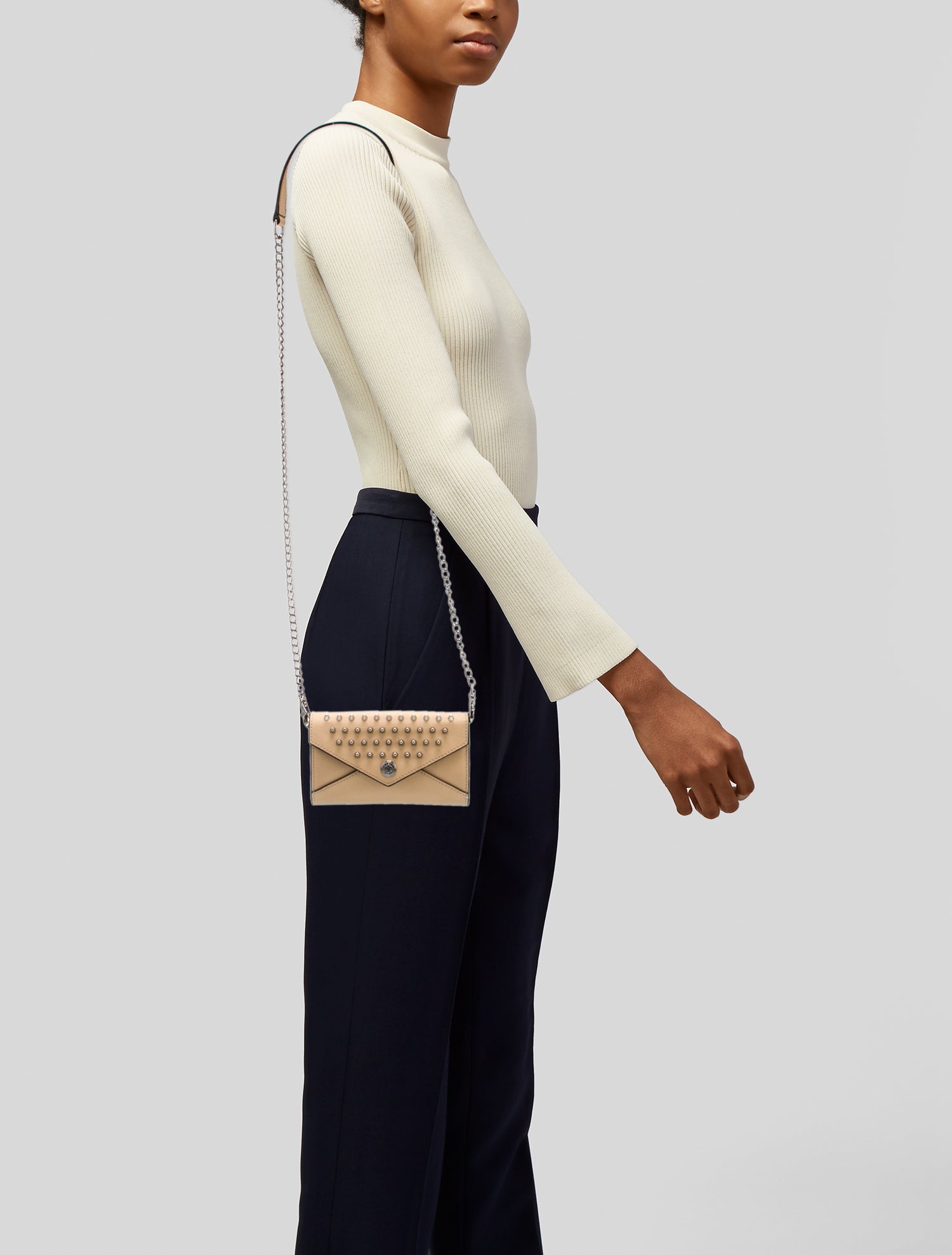 Rebecca Minkoff Embossed Leather Crossbody Bag