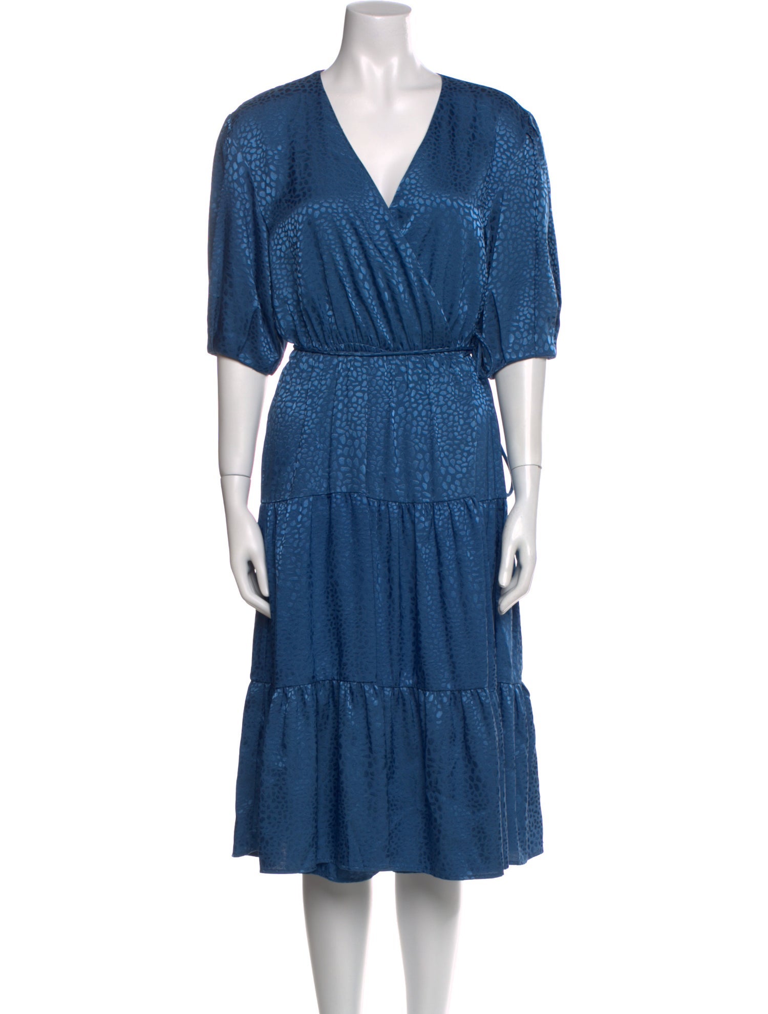 Rebecca Minkoff V-Neck Midi Length Dress