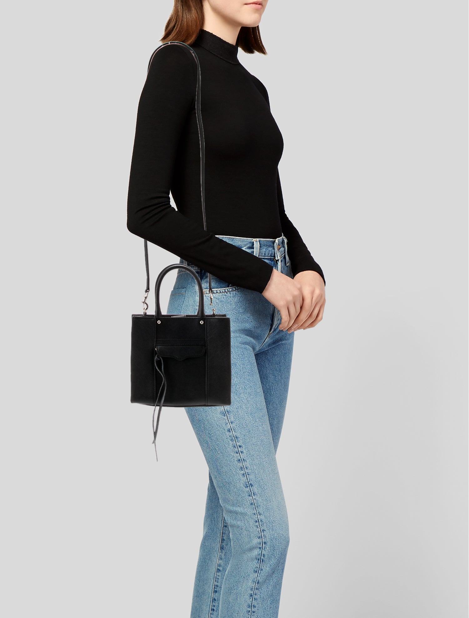 Rebecca Minkoff Leather Top Handle Bag