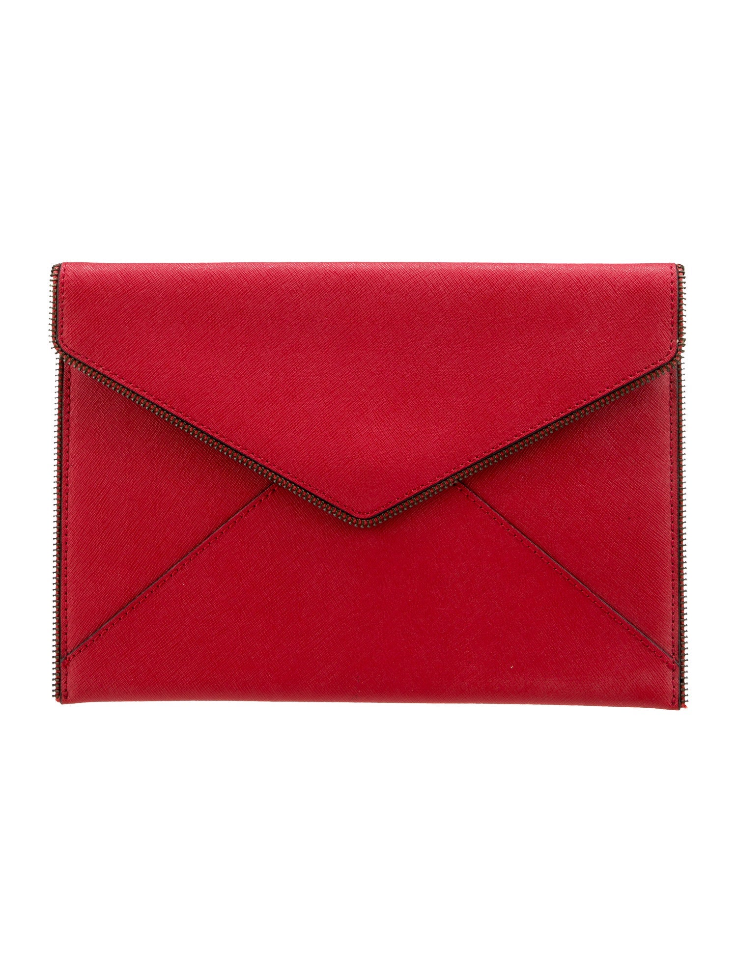 Rebecca Minkoff Saffiano Leather Clutch