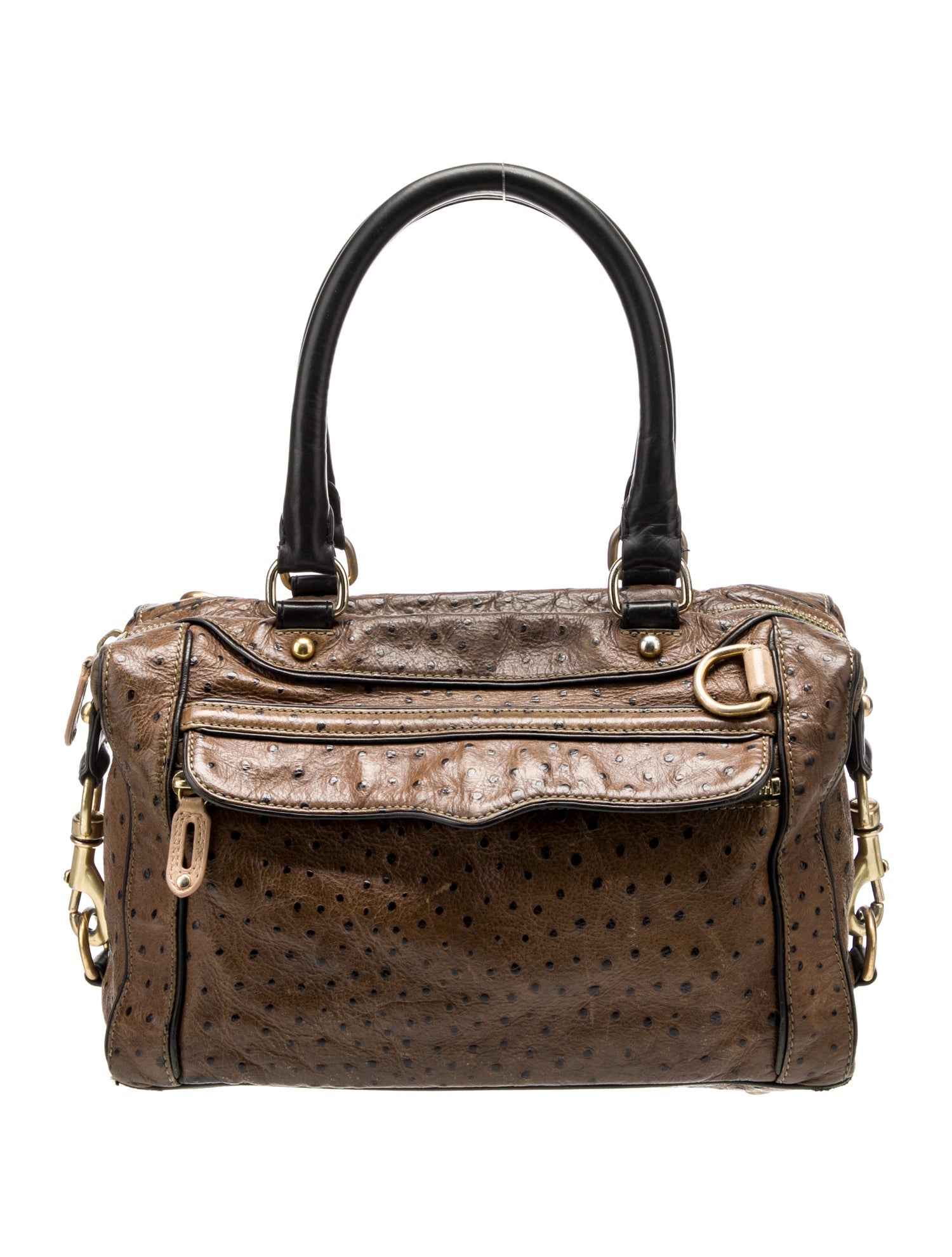 Rebecca Minkoff Ostrich Top Handle Bag