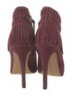 Rebecca Minkoff Suede Fringe Trim Accent Boots