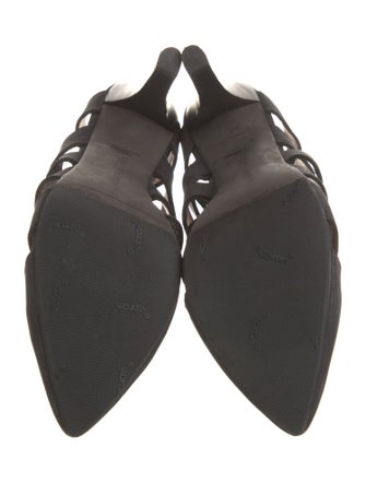 Rebecca Minkoff Suede Lasercut Accents Mules