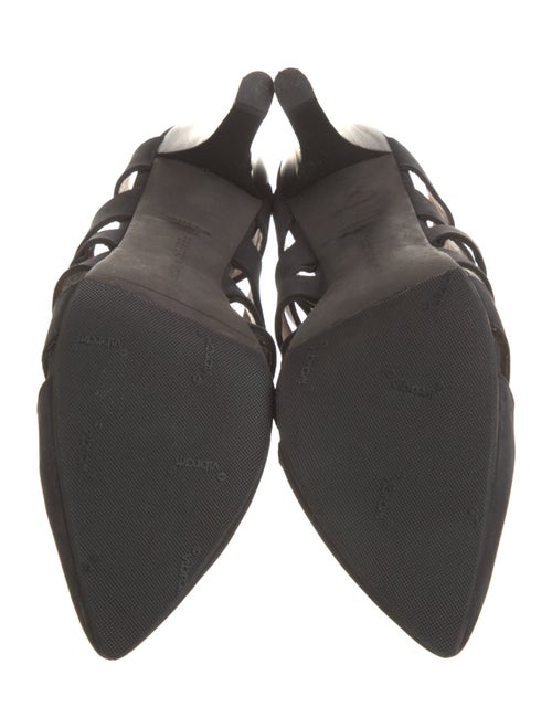 Rebecca Minkoff Suede Lasercut Accents Mules