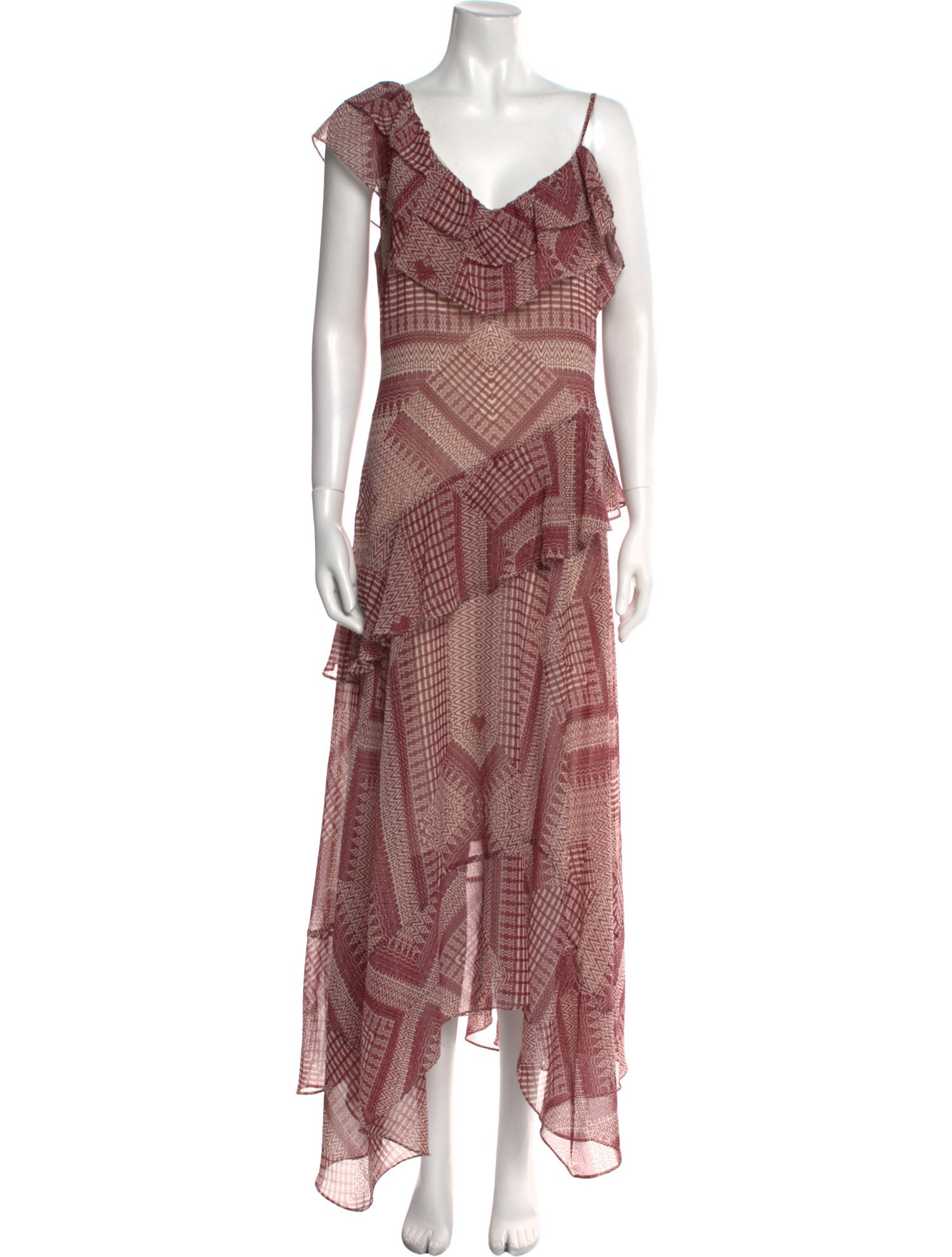 Rebecca Minkoff Printed Long Dress