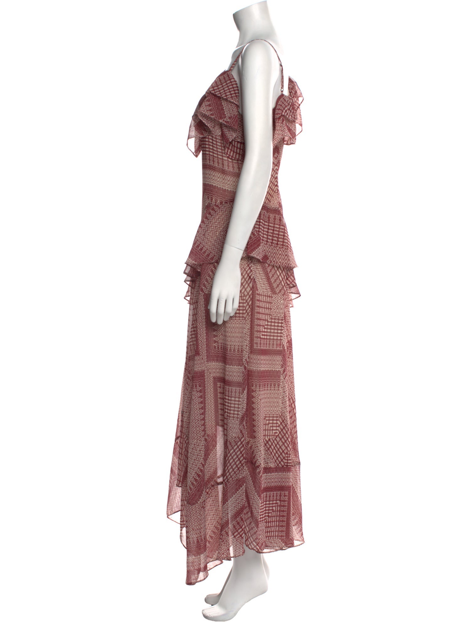 Rebecca Minkoff Printed Long Dress