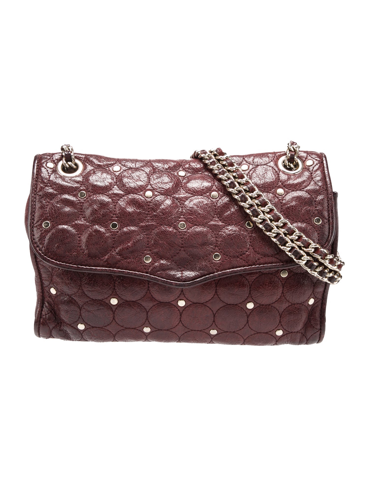 Rebecca Minkoff Embossed Leather Shoulder Bag