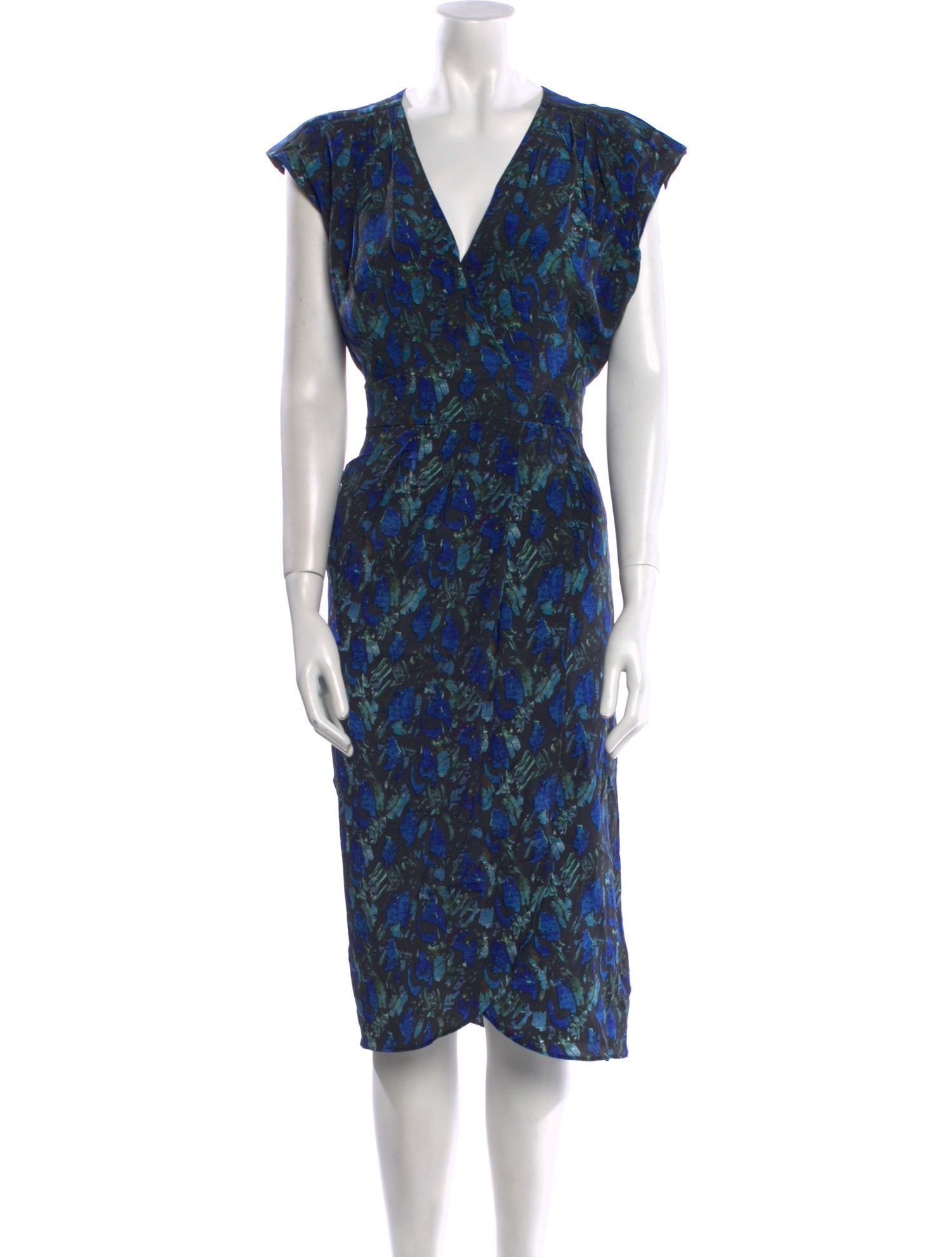 Rebecca Minkoff Silk Midi Length Dress