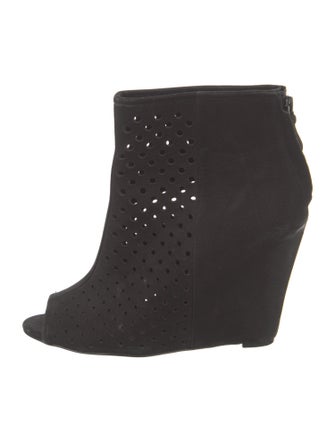 Rebecca Minkoff Suede Lasercut Accents Pumps