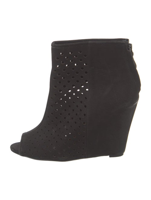 Rebecca Minkoff Suede Lasercut Accents Pumps