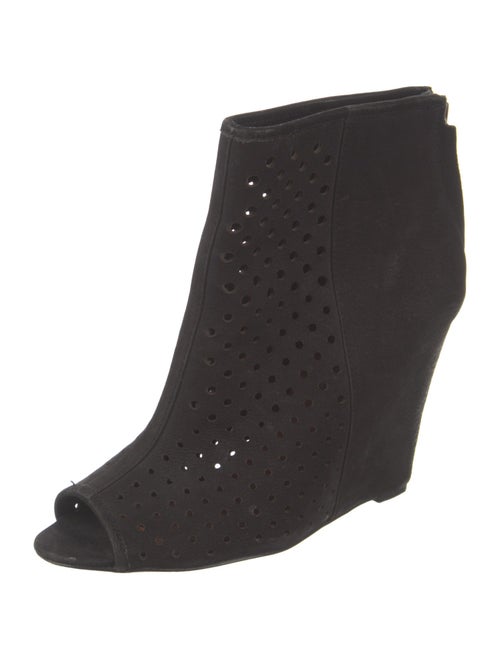 Rebecca Minkoff Suede Lasercut Accents Pumps