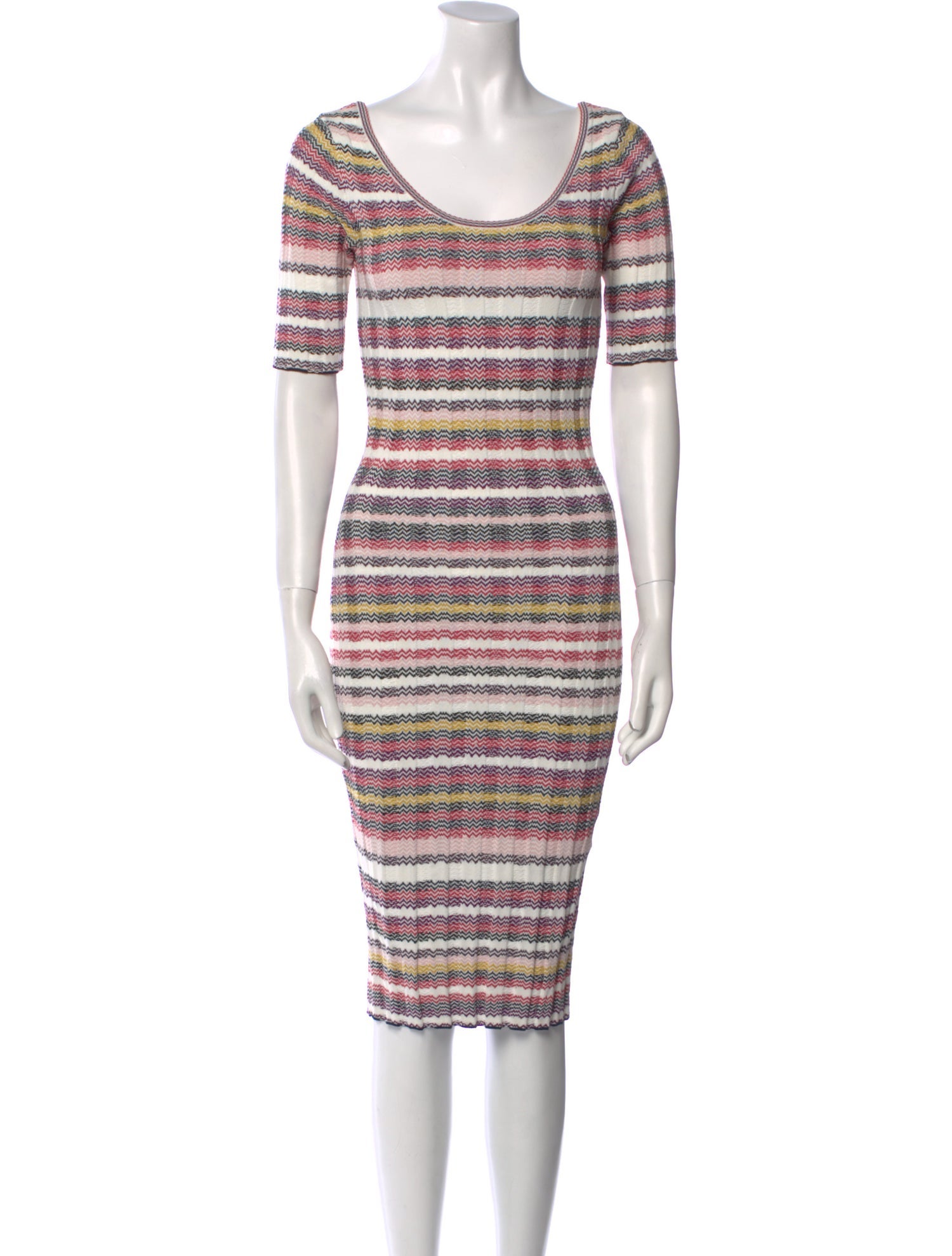 Rebecca Minkoff Striped Knee-Length Dress