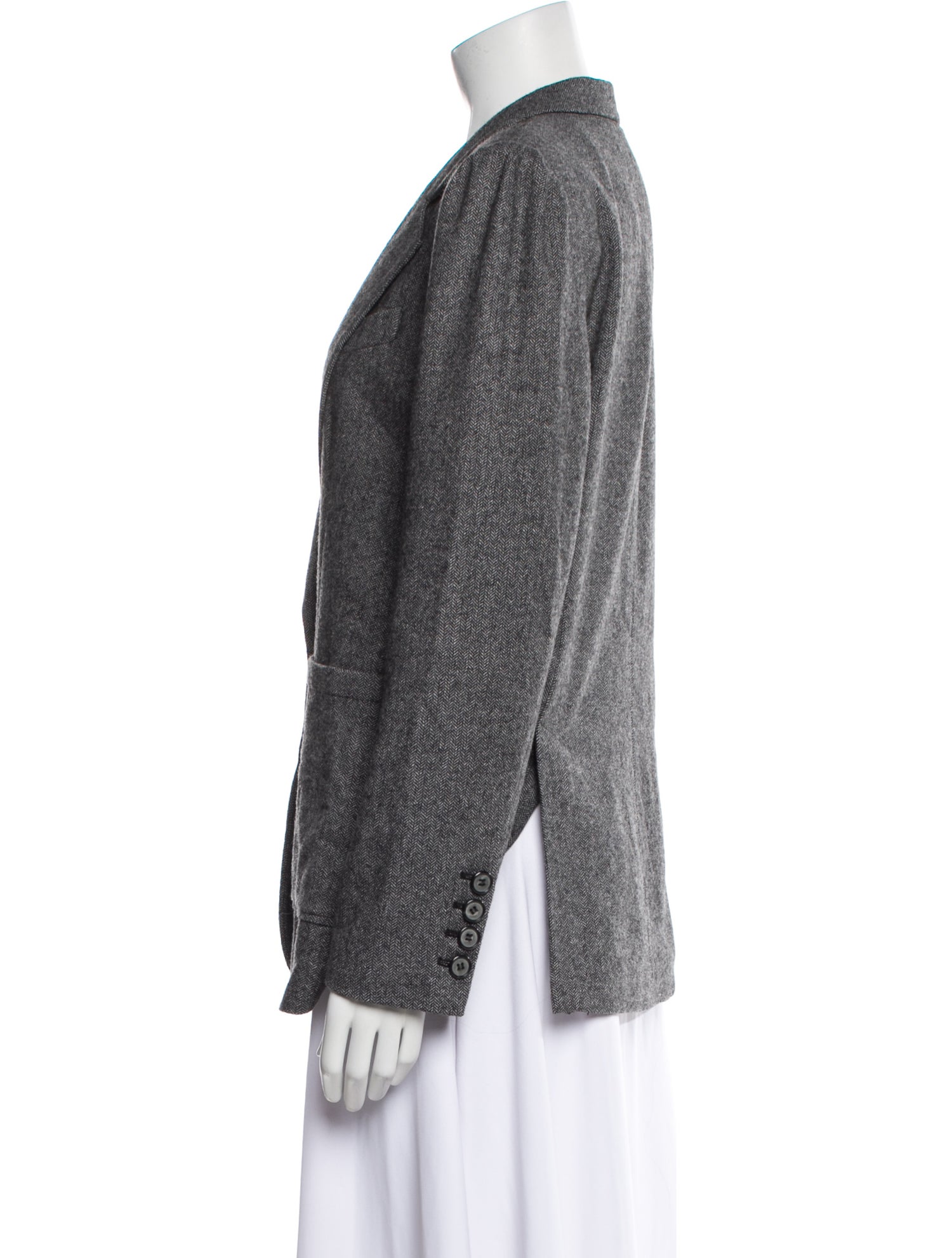 Rebecca Minkoff Wool Printed Blazer