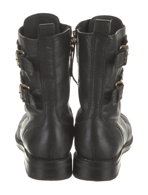 Rebecca Minkoff Leather Studded Accents Combat Boots