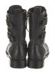 Rebecca Minkoff Leather Studded Accents Combat Boots