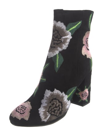Rebecca Minkoff Suede Floral Print Boots