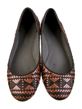 Rebecca Minkoff Leather Patterned Ballet Flats