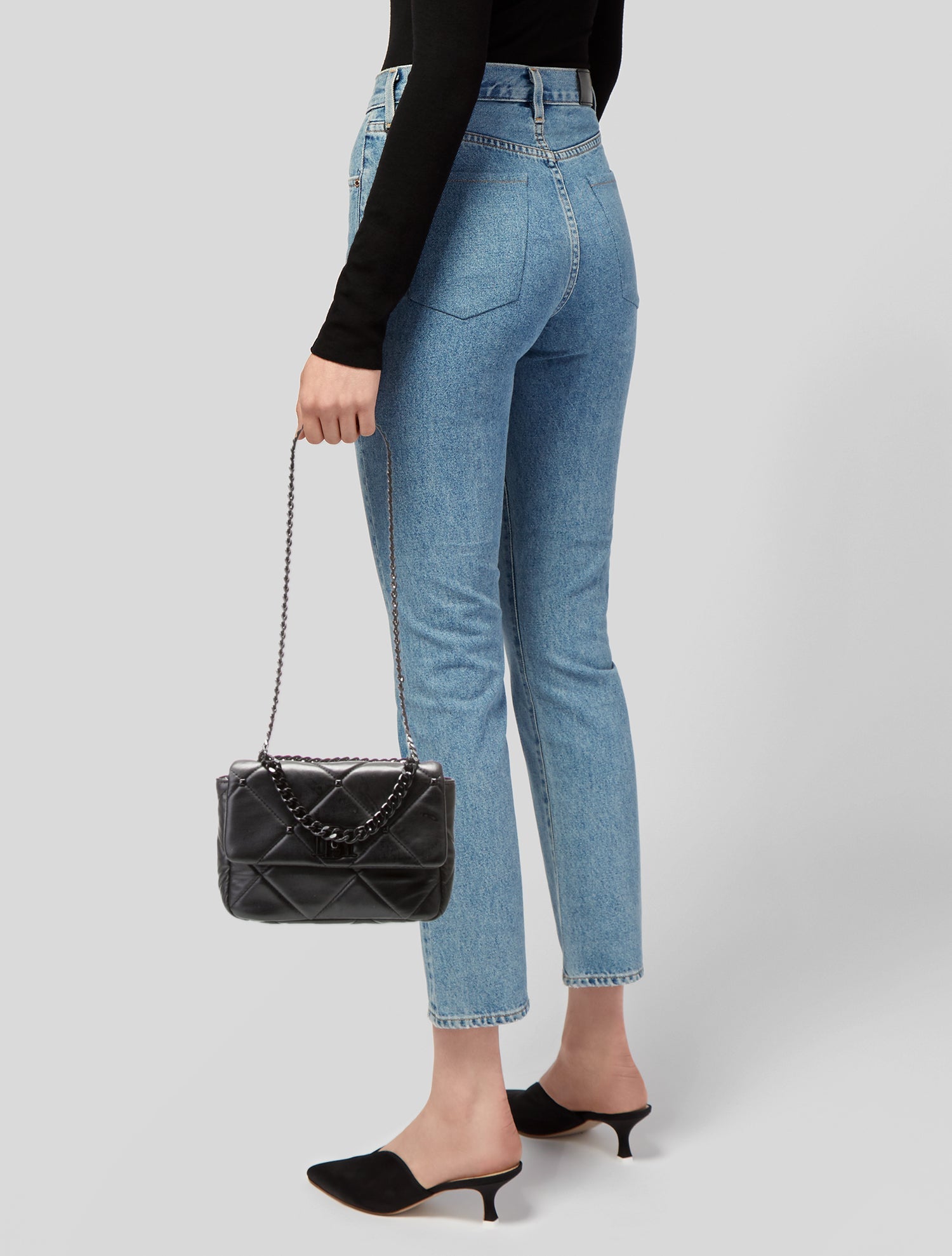 Badgley Mischka Vegan Leather Shoulder Bag