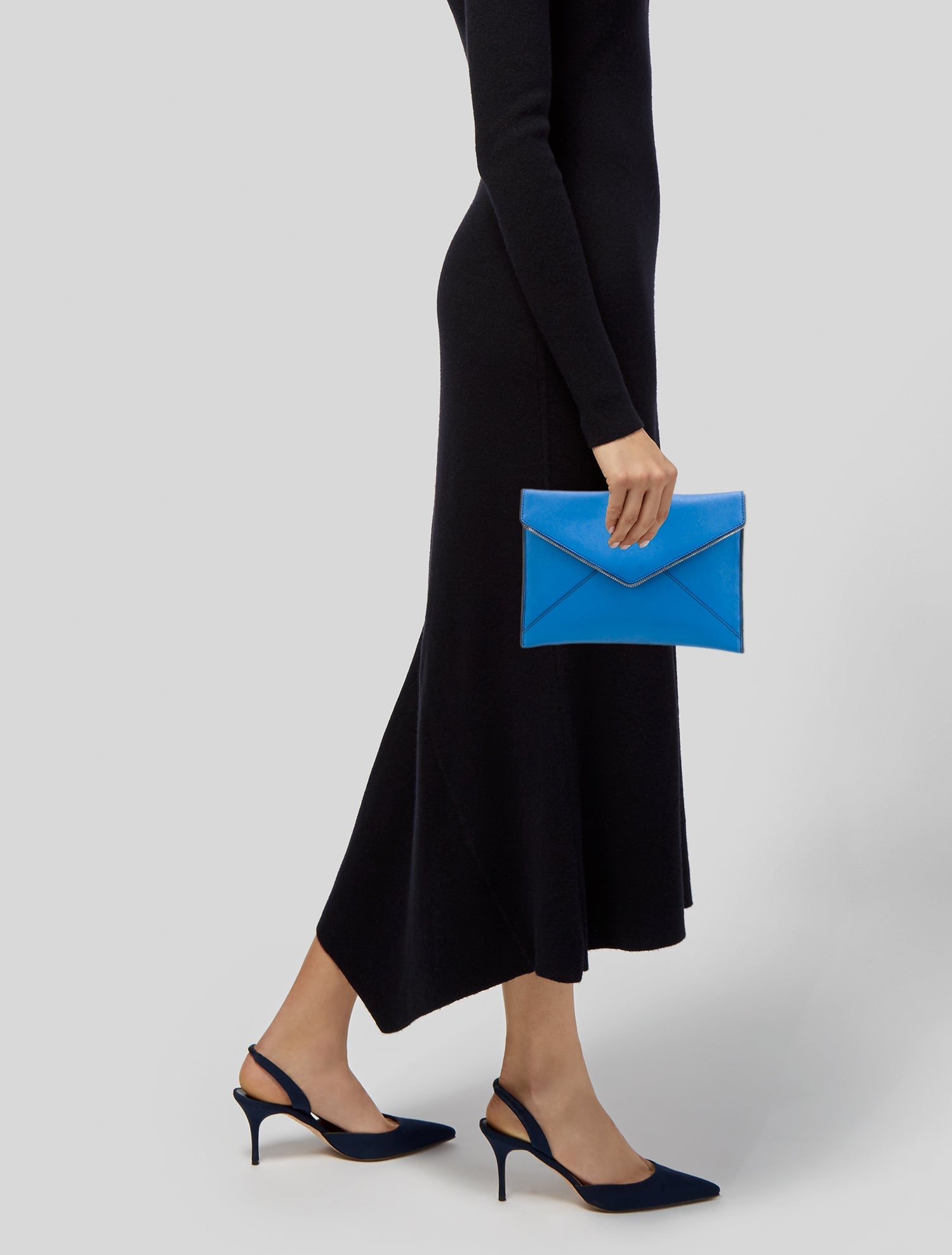 Rebecca Minkoff Saffiano Leather Clutch