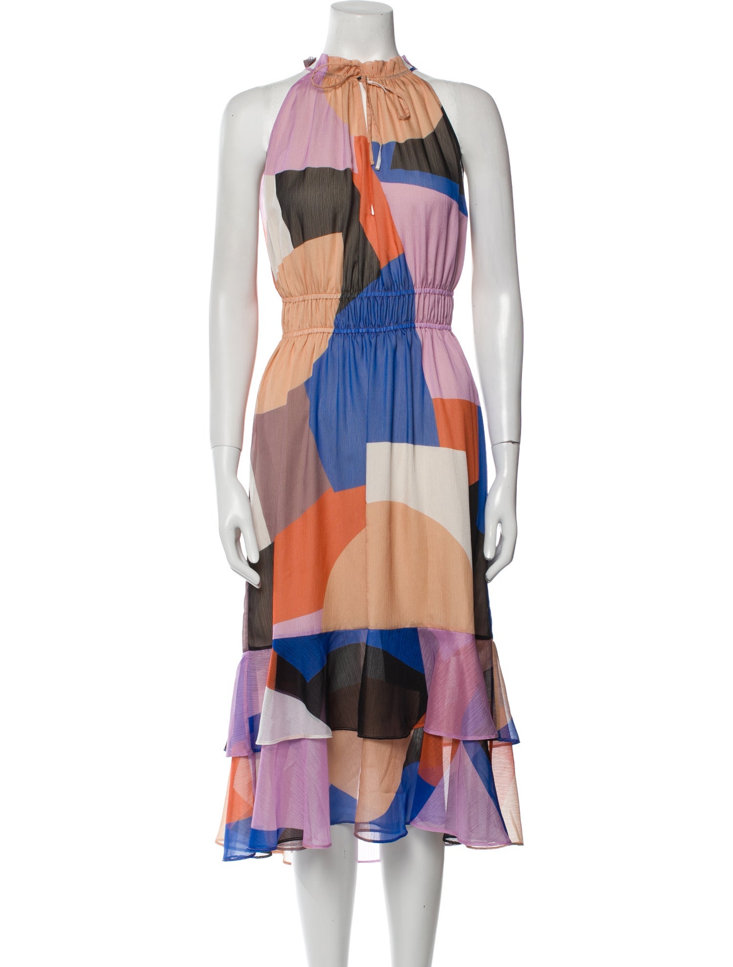 Rebecca Minkoff Printed Midi Length Dress w/ Tags