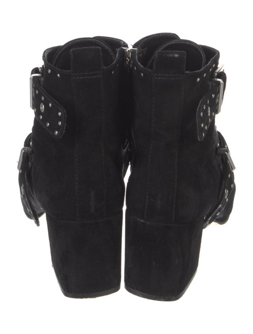 Rebecca Minkoff Suede Studded Accents Boots