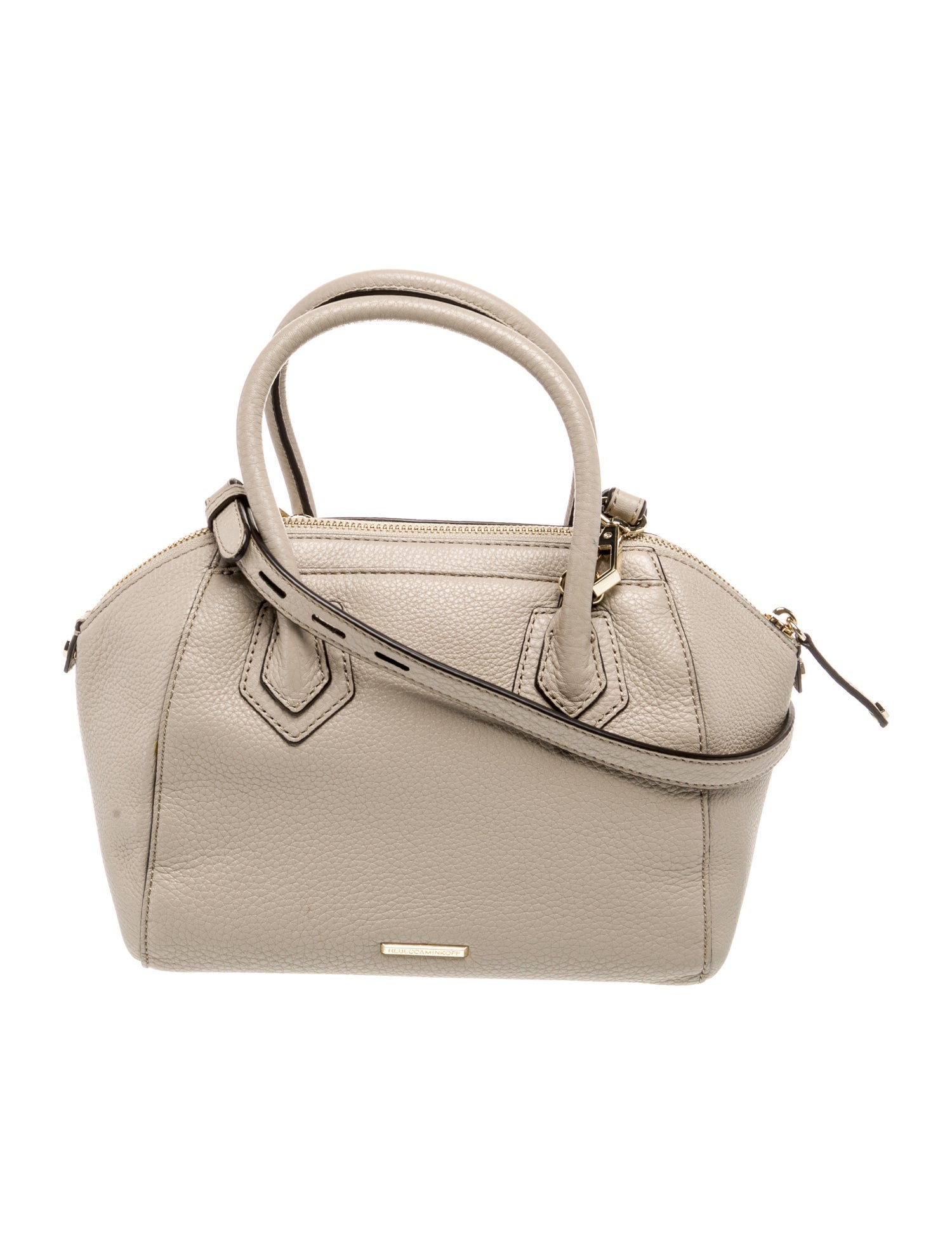 Rebecca Minkoff Embossed Leather Top Handle Bag
