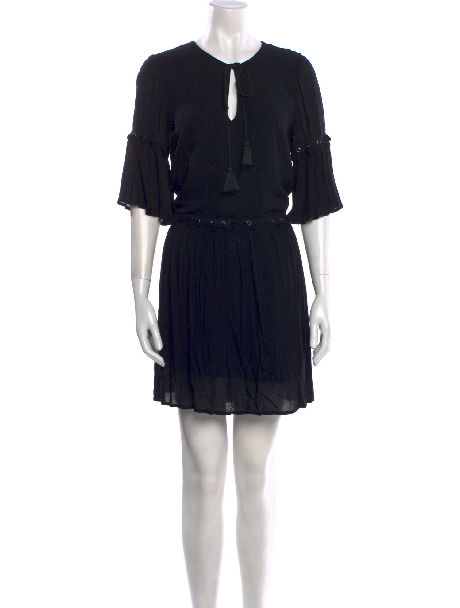 Rebecca Minkoff Tie Neck Mini Dress