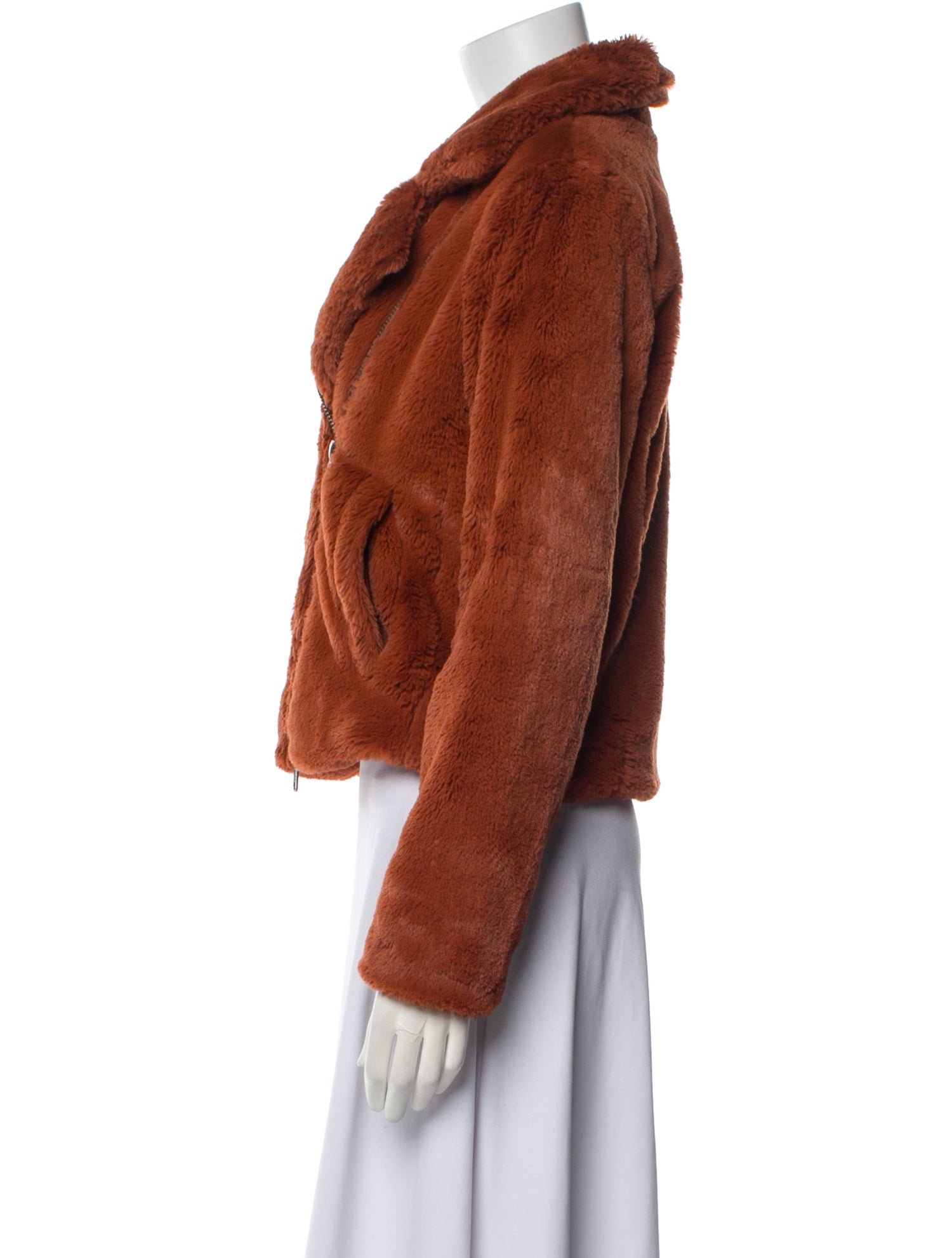 Rebecca Minkoff Faux Fur Jacket