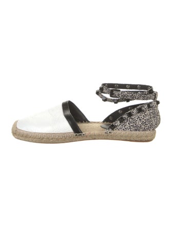 Rebecca Minkoff Leather Patterned D'Orsay Flats