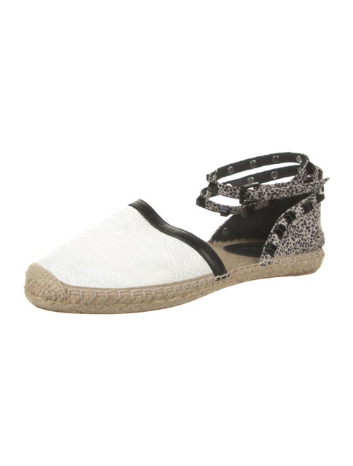 Rebecca Minkoff Leather Patterned D'Orsay Flats