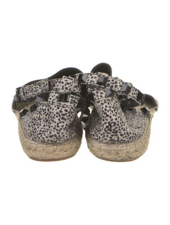 Rebecca Minkoff Leather Patterned D'Orsay Flats