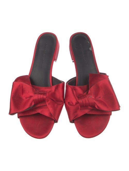 Rebecca Minkoff Satin Bow Accents Slides