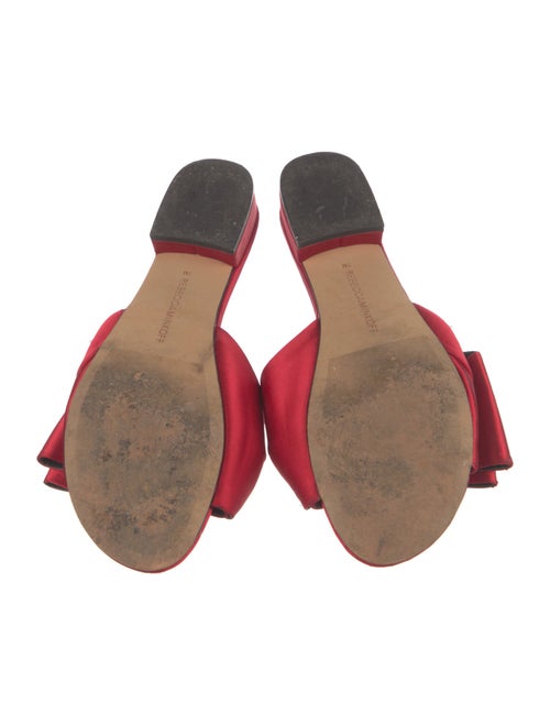 Rebecca Minkoff Satin Bow Accents Slides