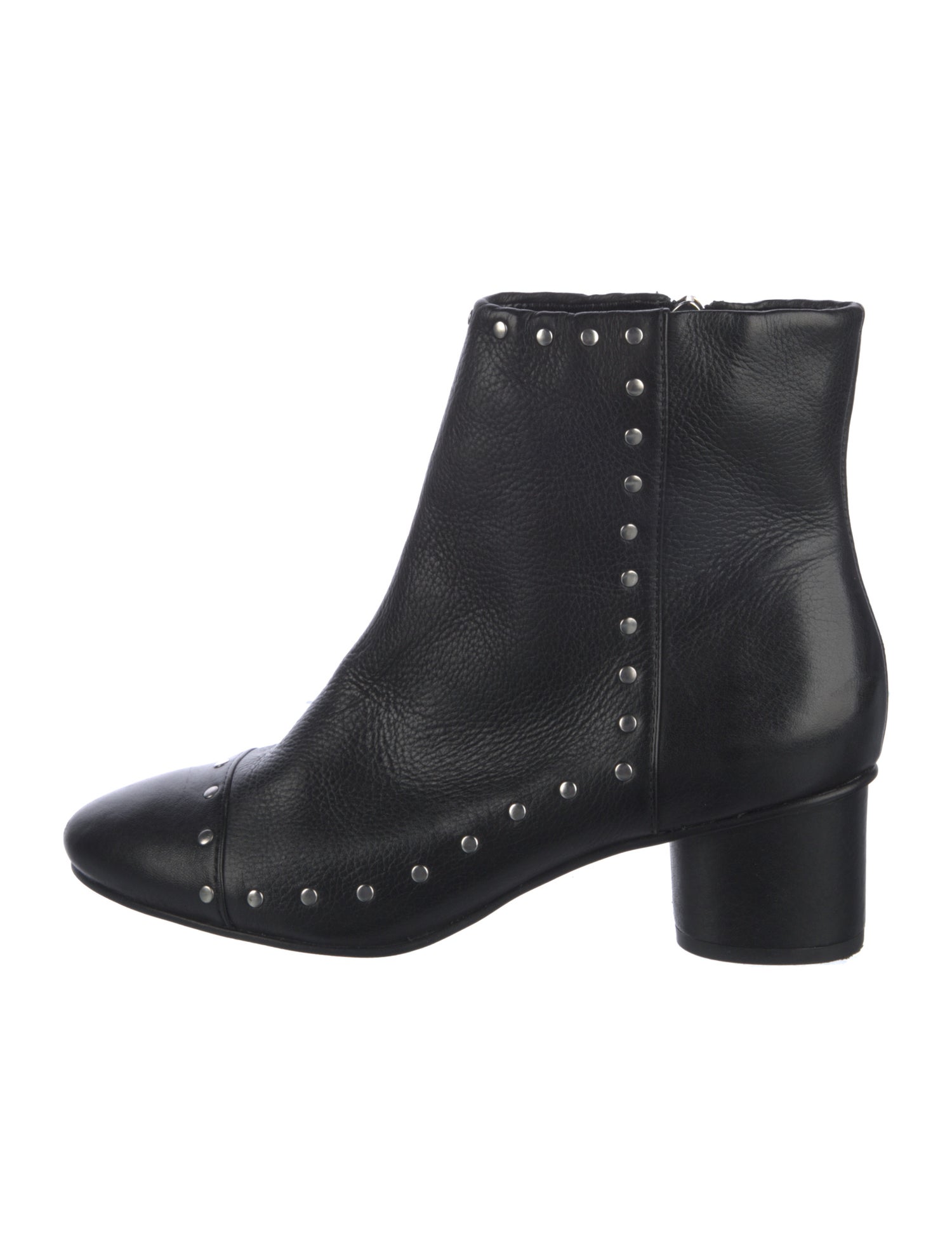 Rebecca Minkoff Leather Studded Accents Boots
