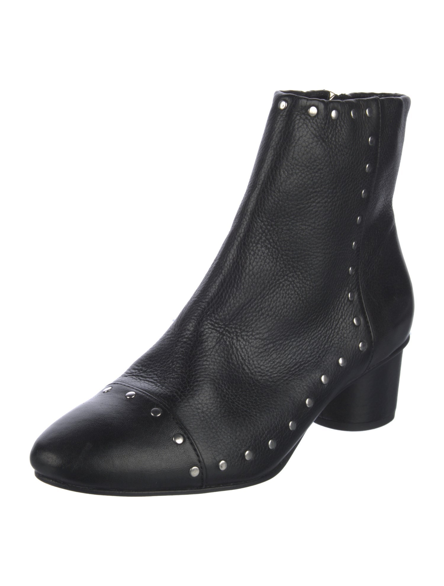 Rebecca Minkoff Leather Studded Accents Boots