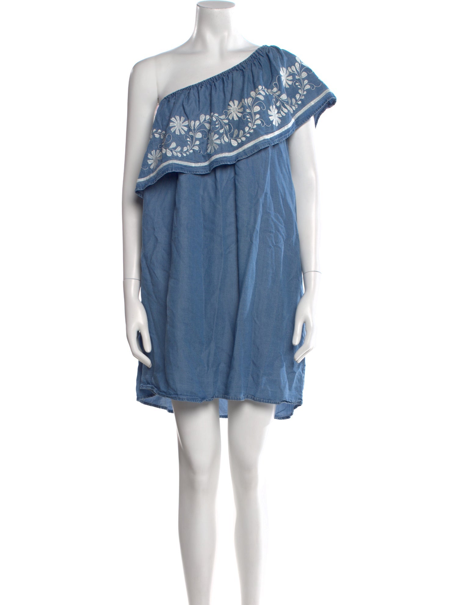 Rebecca Minkoff One-Shoulder Mini Dress