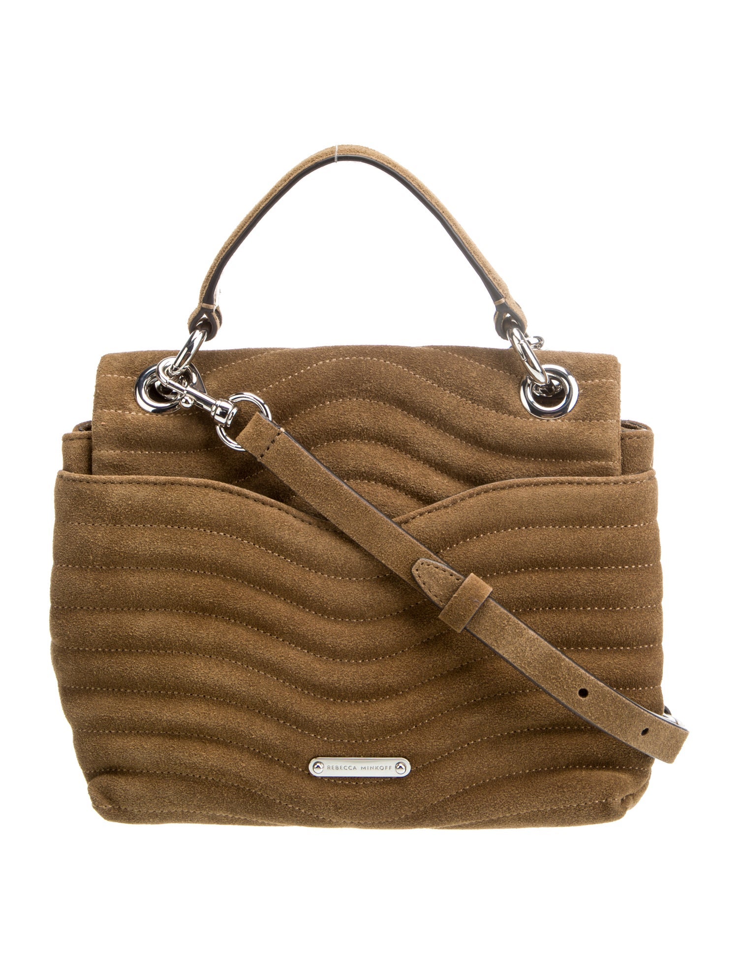 Rebecca Minkoff Suede Top Handle Bag