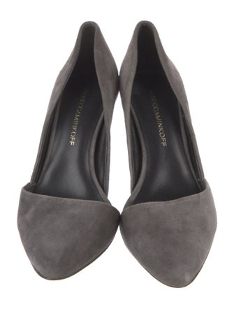Rebecca Minkoff Suede D'Orsay Pumps