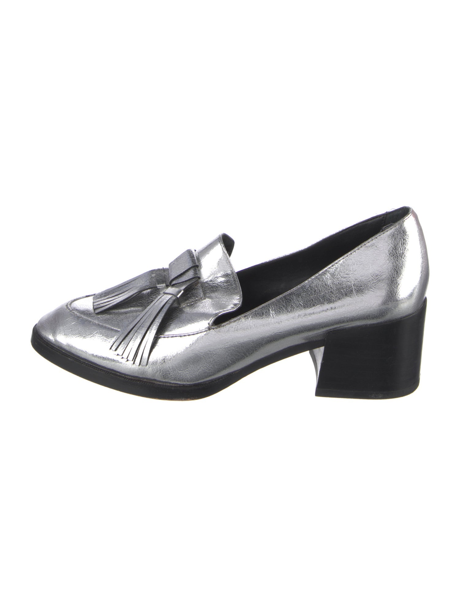 Rebecca Minkoff Leather Tassel Accents Loafers