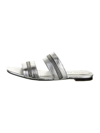 Rebecca Minkoff Leather Slides